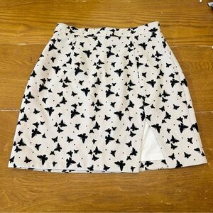Princess Polly Black and cream Pencil Mini Skirt (4)